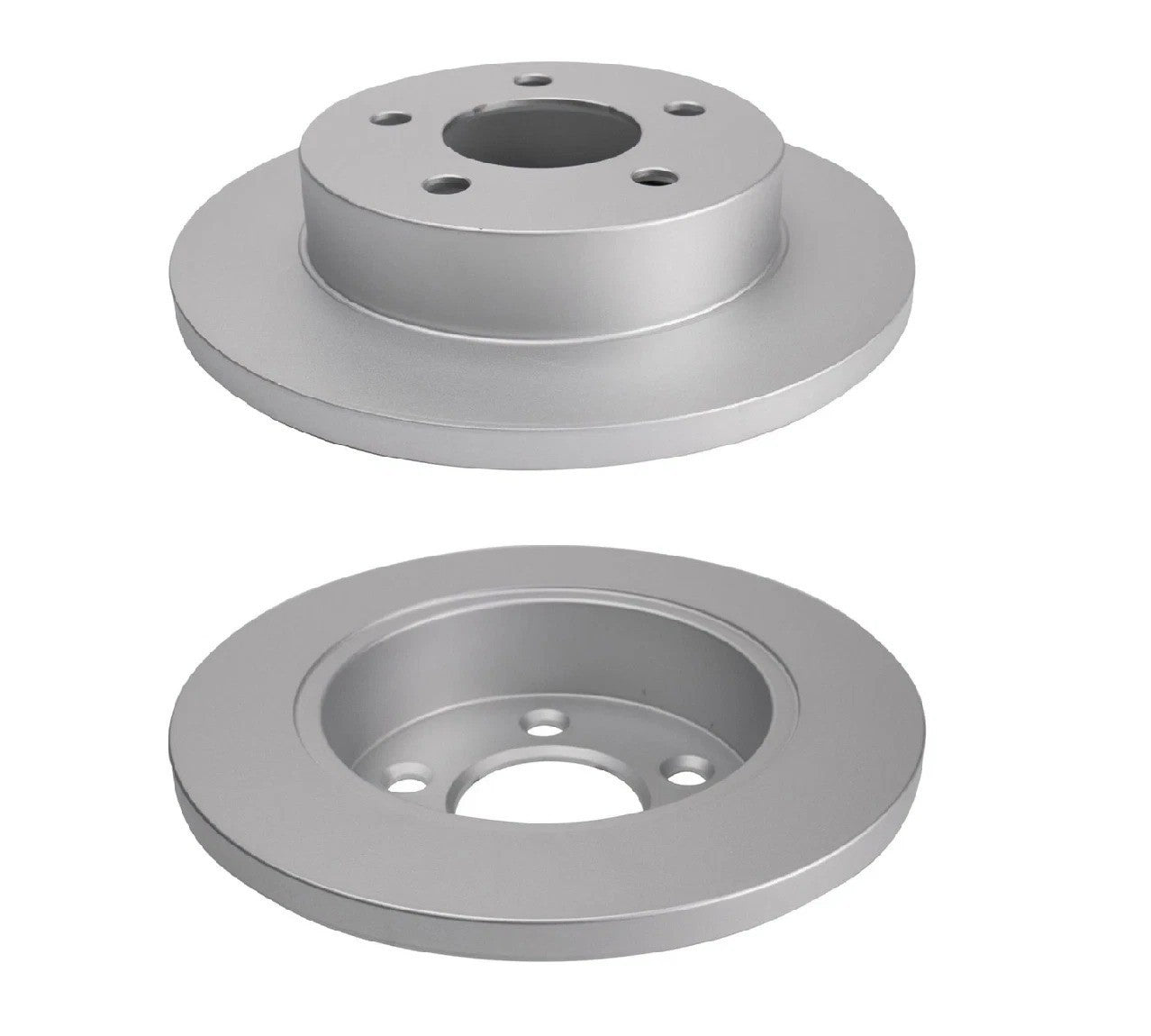 Rear Brake Rotors Set Solid For 1994-2004 Ford Mustang
