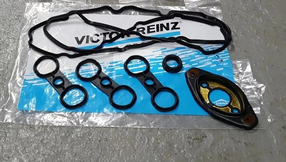 For BMW E60 E82 E88 E90 E91 E92 E93 X3 X5 3.0L VICTOR REINZ VALVE COVER GSKT SET