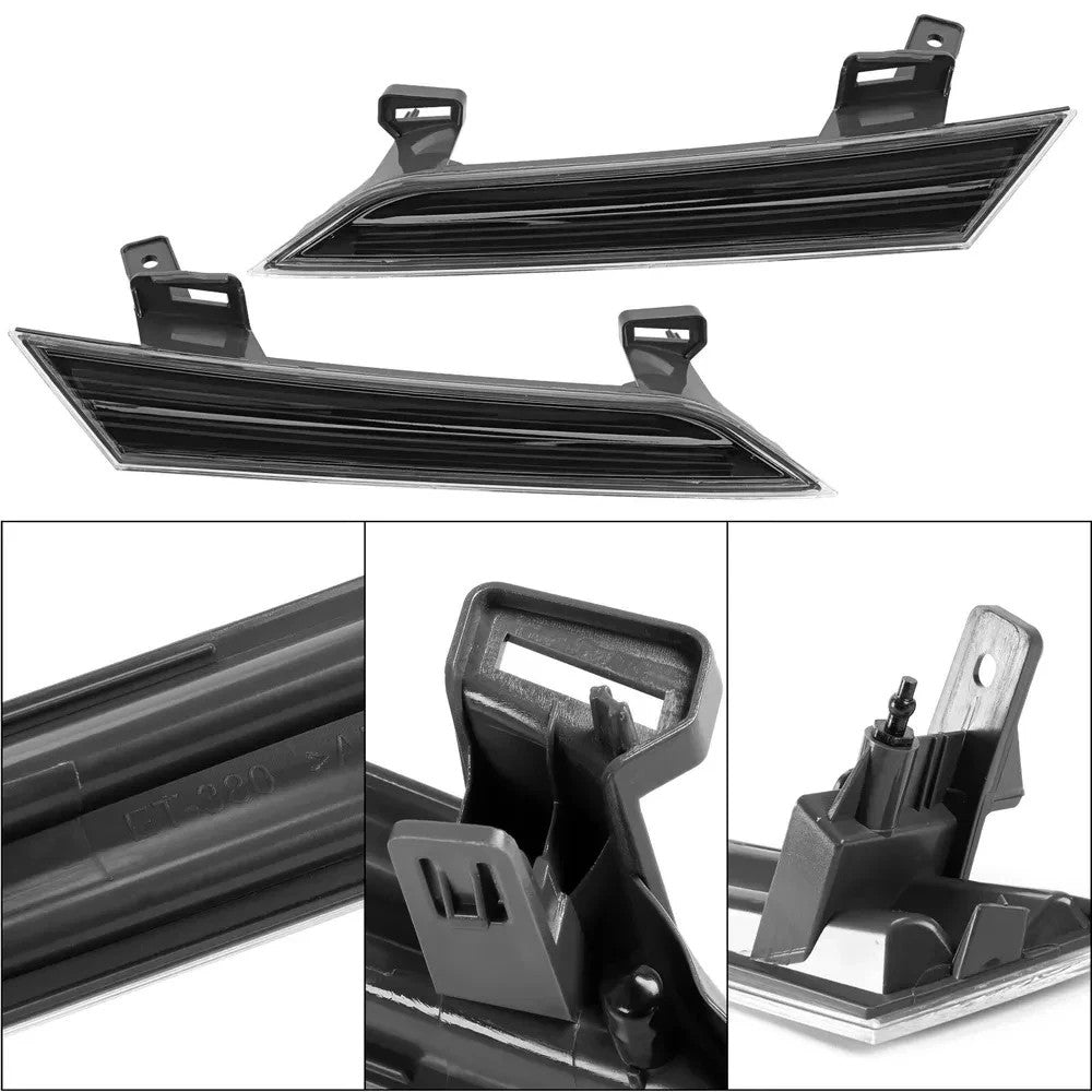 2Pcs For Nissan Murano 2009 - 2014 Left+Right Side Headlight Reflector Panel