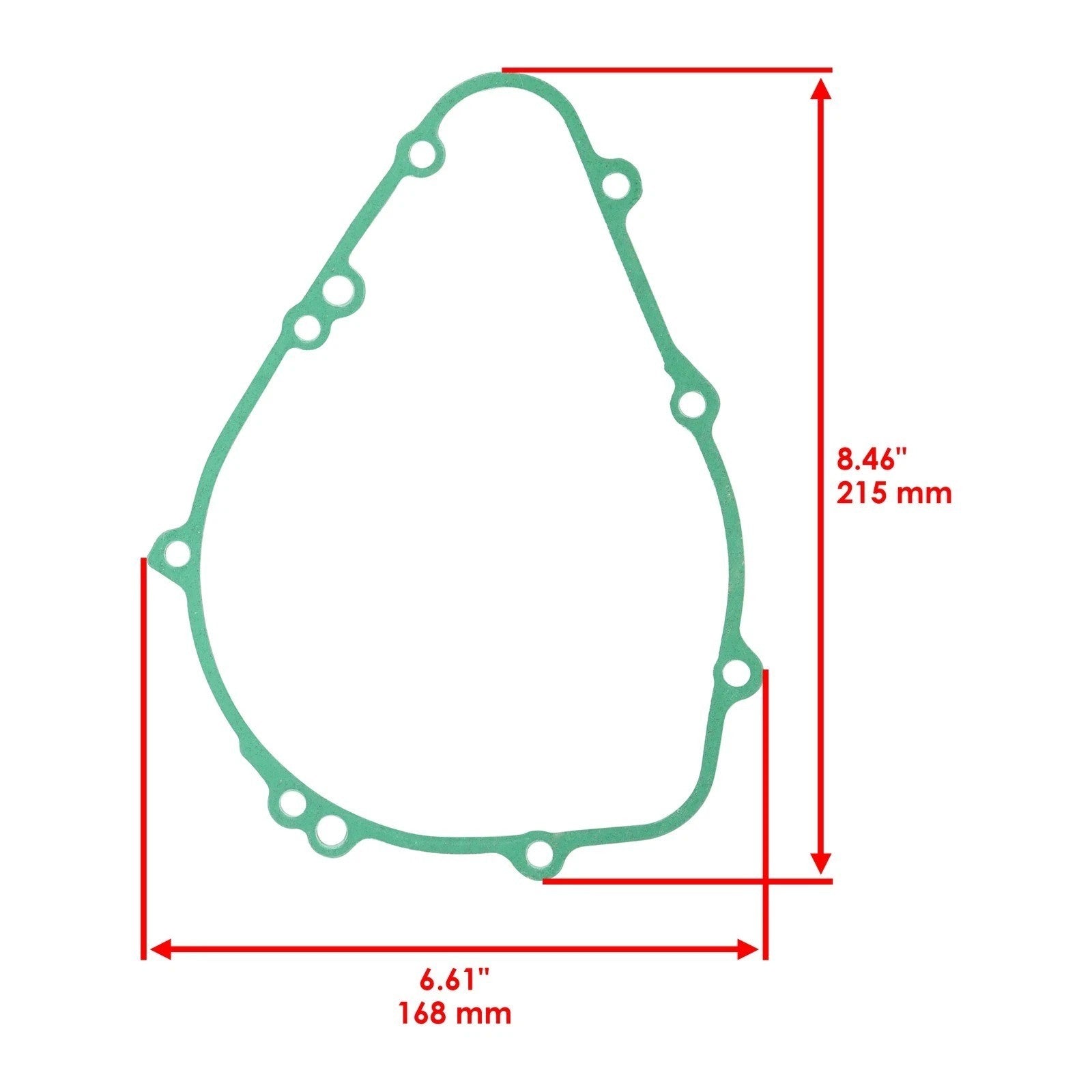 Stator Cover Gasket for Kawasaki Z900 ZR900 2017-2019 / Z900 ZR900 Abs 2017-23