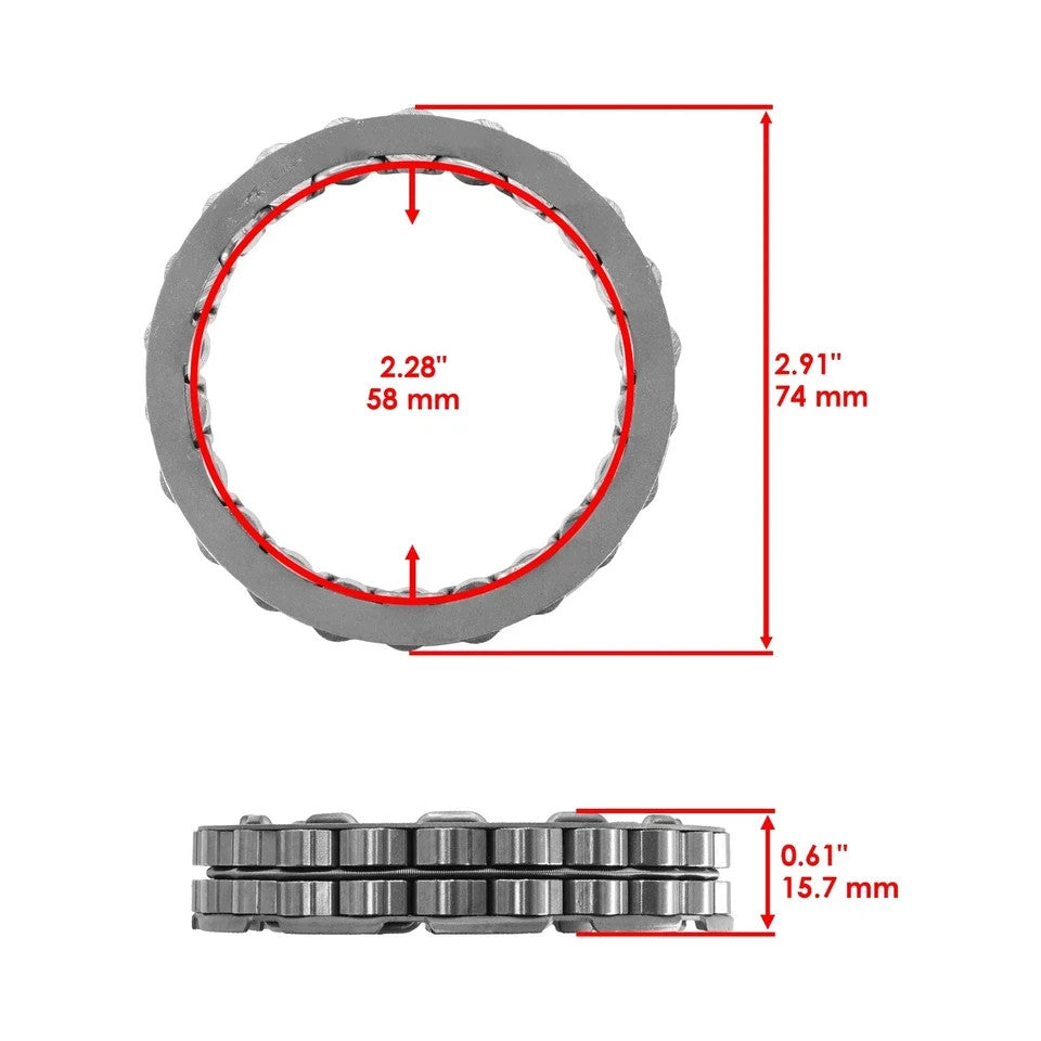 Starter Clutch One Way Bearing Sprag & Gasket for Honda VT750C Shadow 750 1983