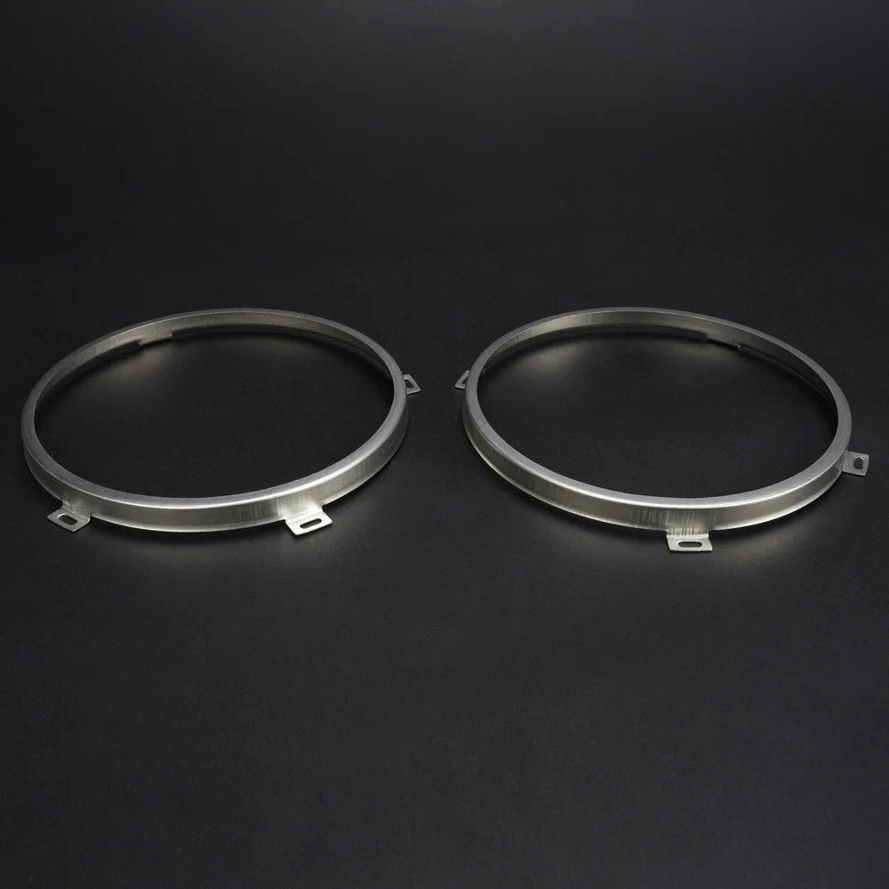 HECASA 7'' Headlight Retaining Ring Mounting Bracket For TJ Wrangler 1997-2006