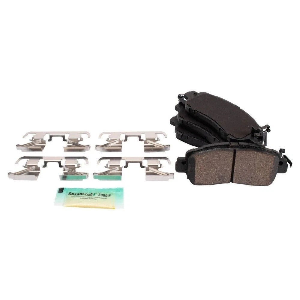 Performance Front Brake Pad & Rotor Kit Premium G-Coated Ceramic Fits Nissan
