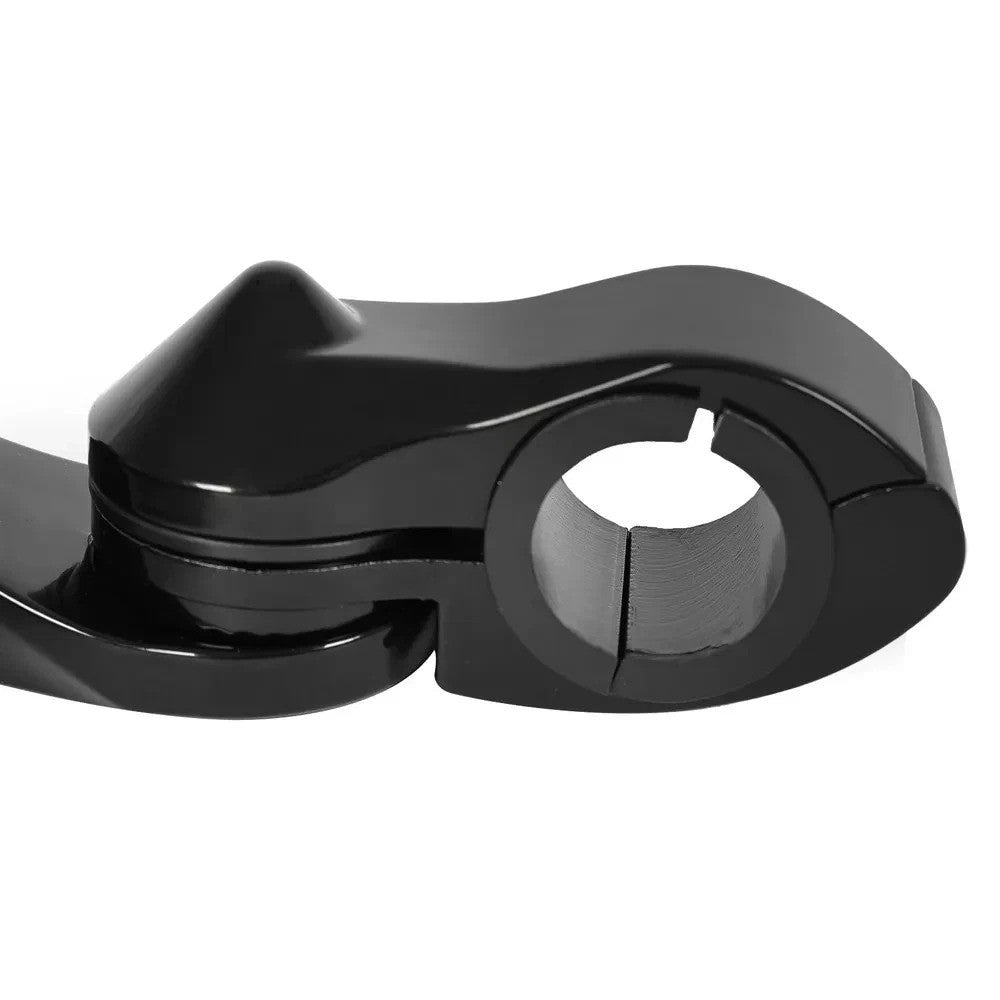 Motorcycle Black Highway Foot Pegs For Harley Davidson Touring Road Street Glide