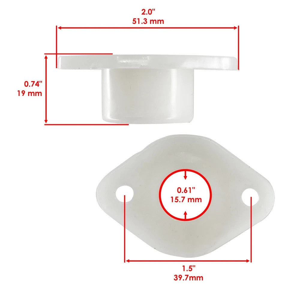 Caltric 532155108 Steering Shaft Bushing for Husqvarna GT 160 GT 200 GTH 200 