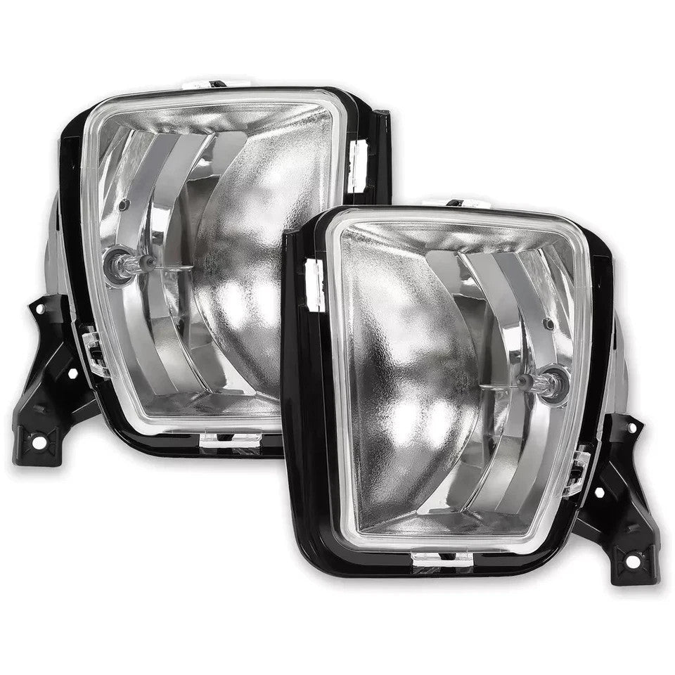 For Dodge Ram 1500 2013-2018 Ram 1500 Classic 19-22 Fog Lights Lamps w/Bulbs Set