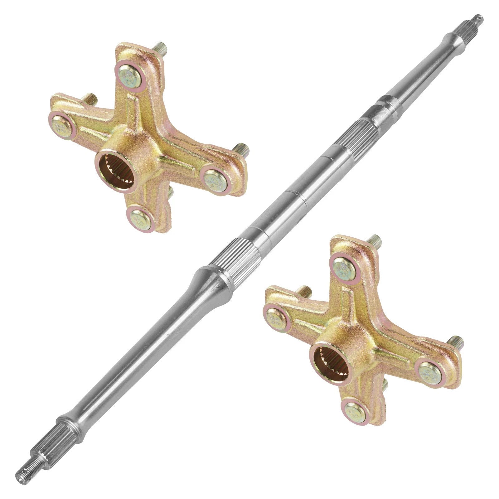 Rear Axle Shaft w/ Wheel Hub for Yamaha Raptor 660R YFM660R 2002 2003 2004 2005