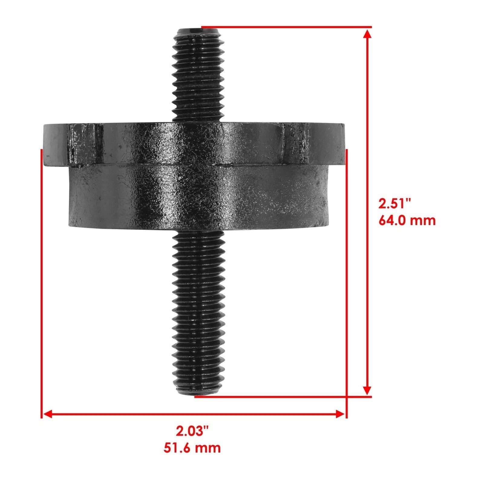 2 Engine Mounting Mount Rubber Isolator For Polaris 600 RMK 136 2002 / 3021244