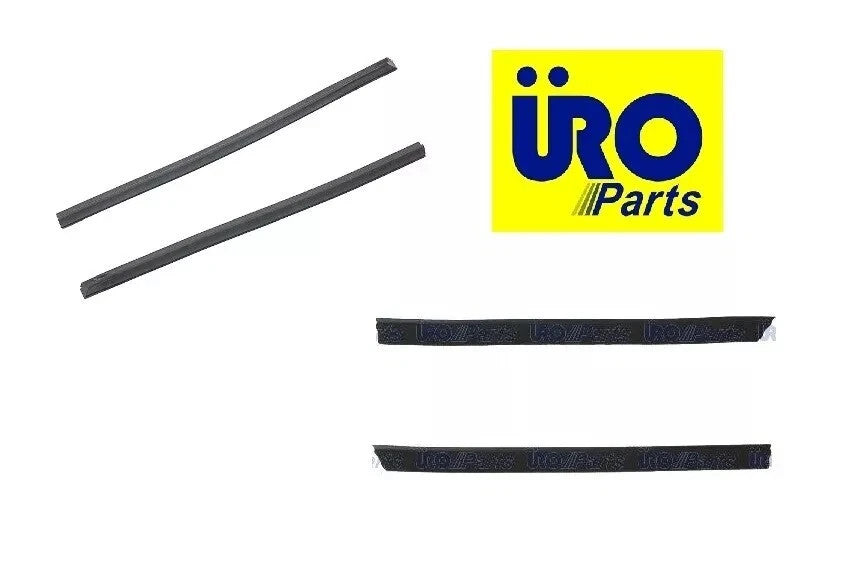 For Mercedes R107 Convertible Soft Top Seal KIT 4pcs Above Door L+R Rubber Strip