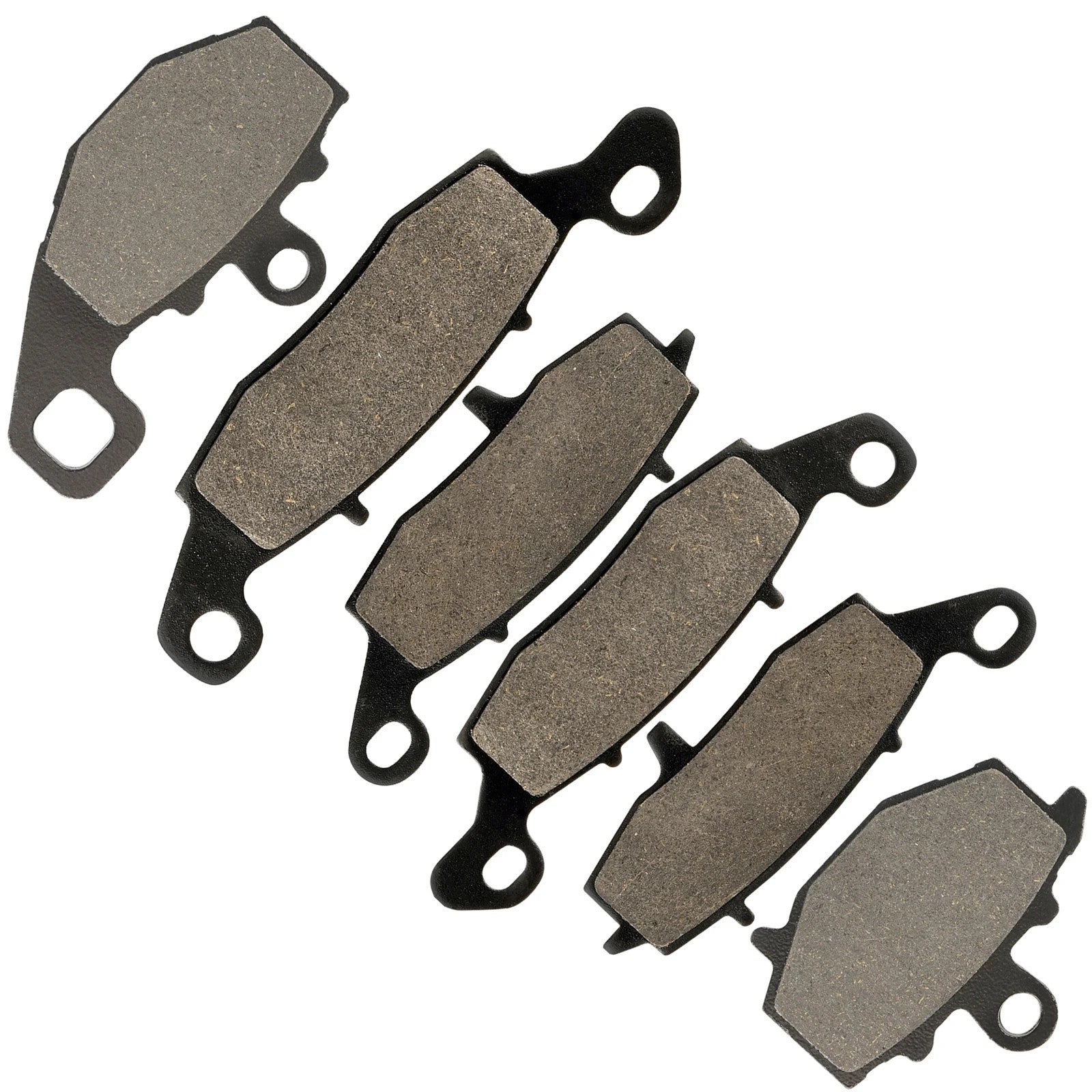 Caltric Front and Rear Brake Pads for Kawasaki EX650 Ninja 650R 2006-2011
