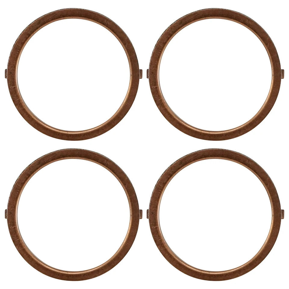 4 Exhaust Muffler Pipe Gaskets for Suzuki GSX-R600 GSXR600 1997-2009 2011-2024