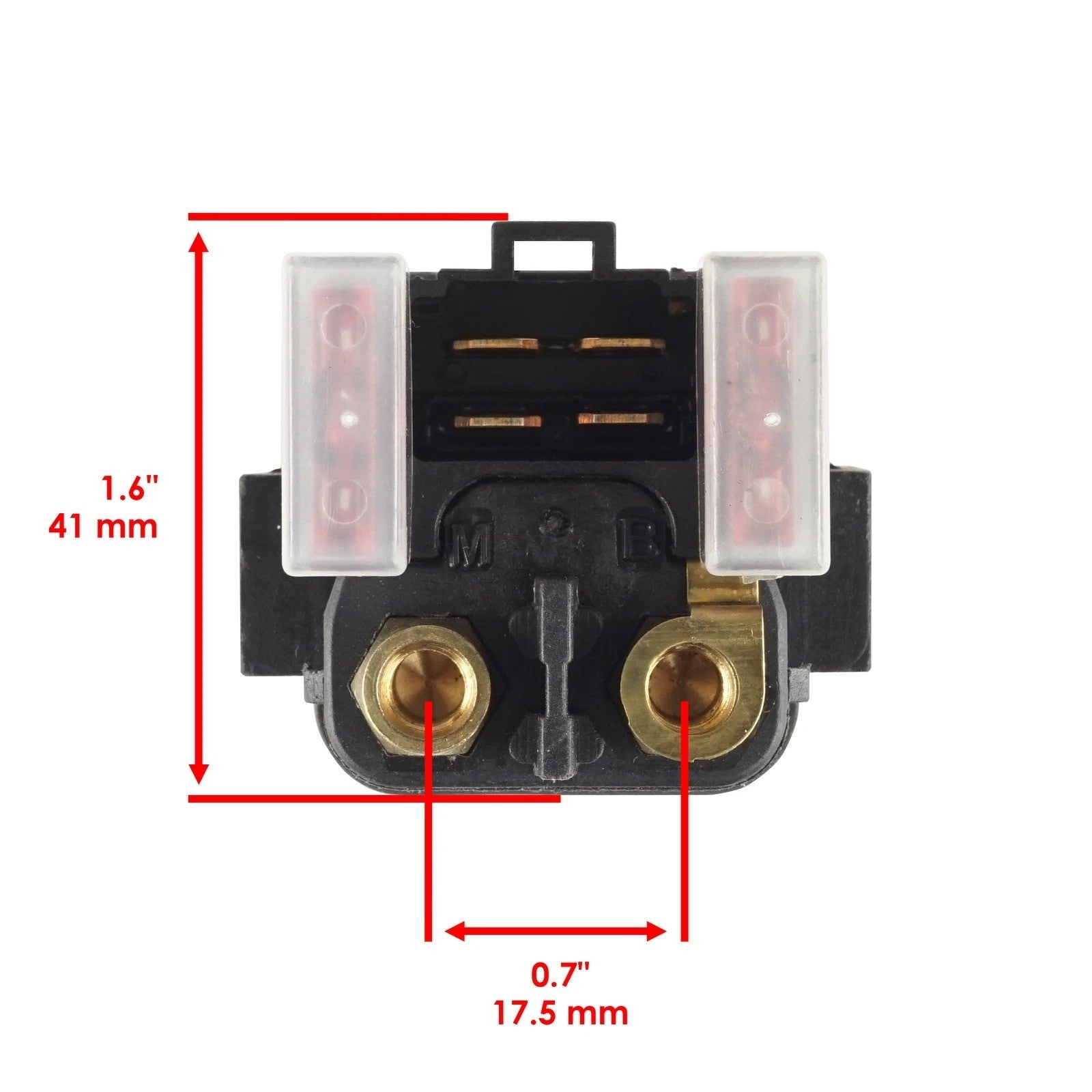 Caltric Starter Relay Solenoid for KTM 58211058000 Starter Relay 12V