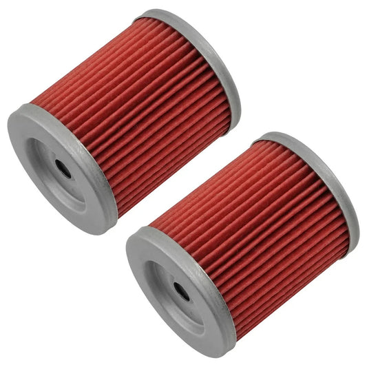 for Suzuki LTF250 LT-F250 Ozark 2002-2014 Oil Filter 2-Pack