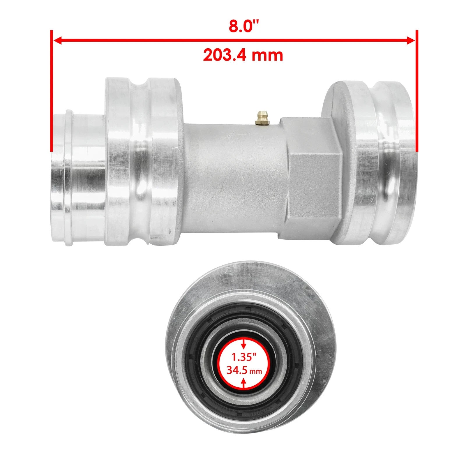 Rear Axle Bearing Housing Carrier Hub for Polaris Trail Boss 325 2000-2002