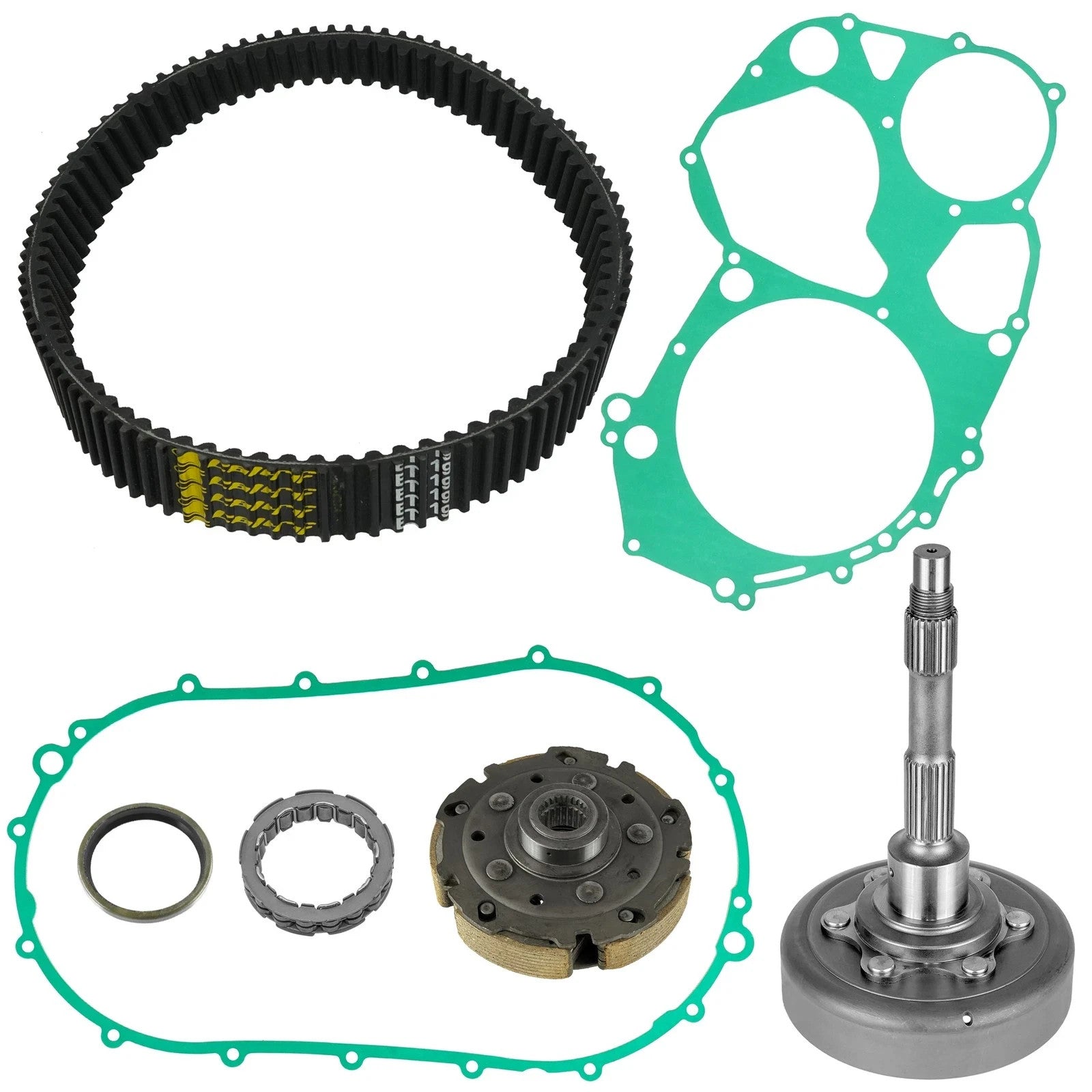 Caltric Wet Clutch Housing Kit For Arctic Cat 700 H1 EFI 4x4 Auto 200-2011