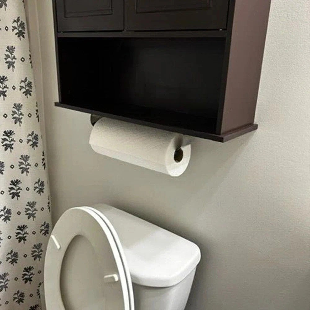 Paper Towel Holder Stainless Steel Under Cabinet Kitchen Bathroom Wall Mount New
