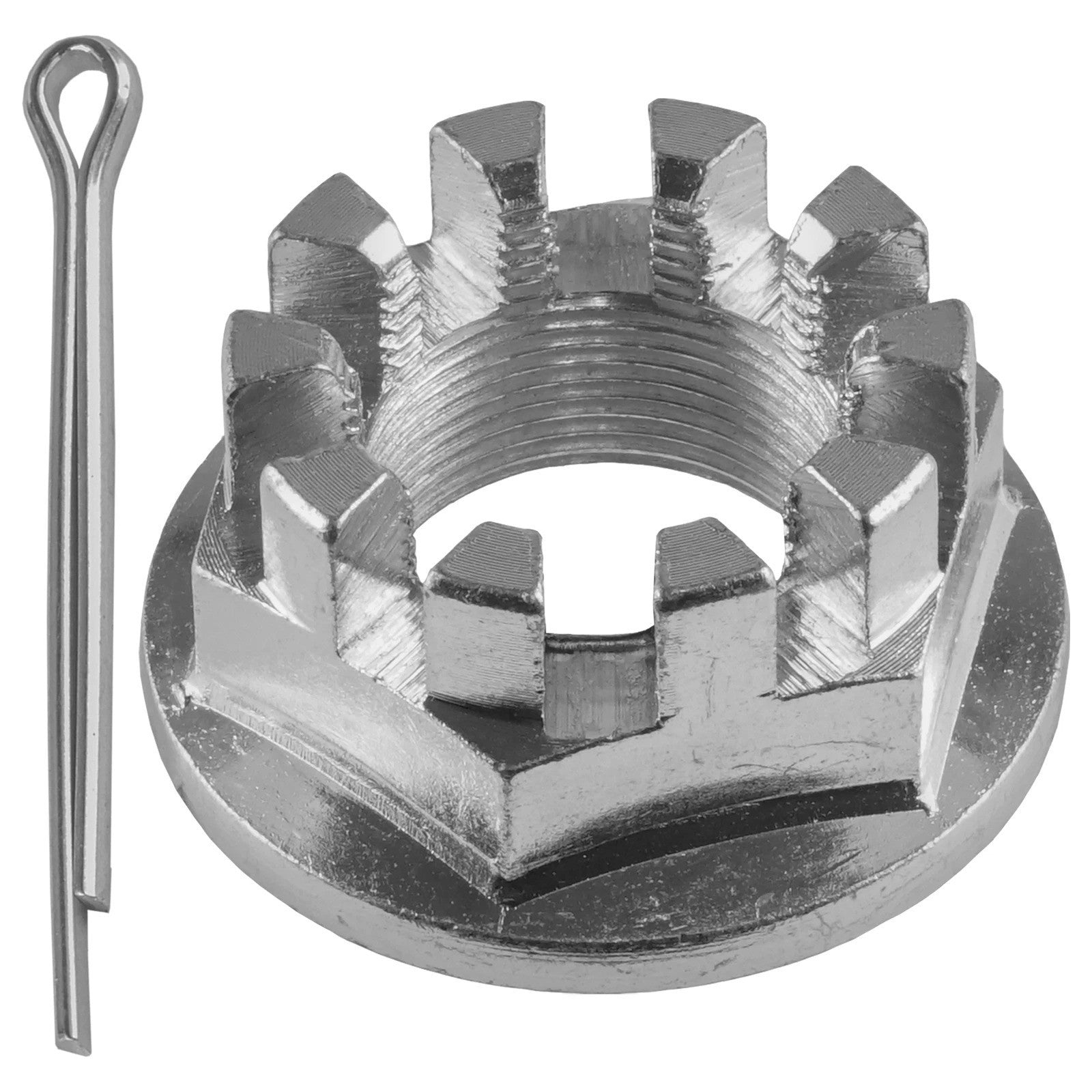 Rear Axle Nut W/Pin For Honda TRX450FM TRX450FE Foreman 450 4X4 S Es 2002-2004