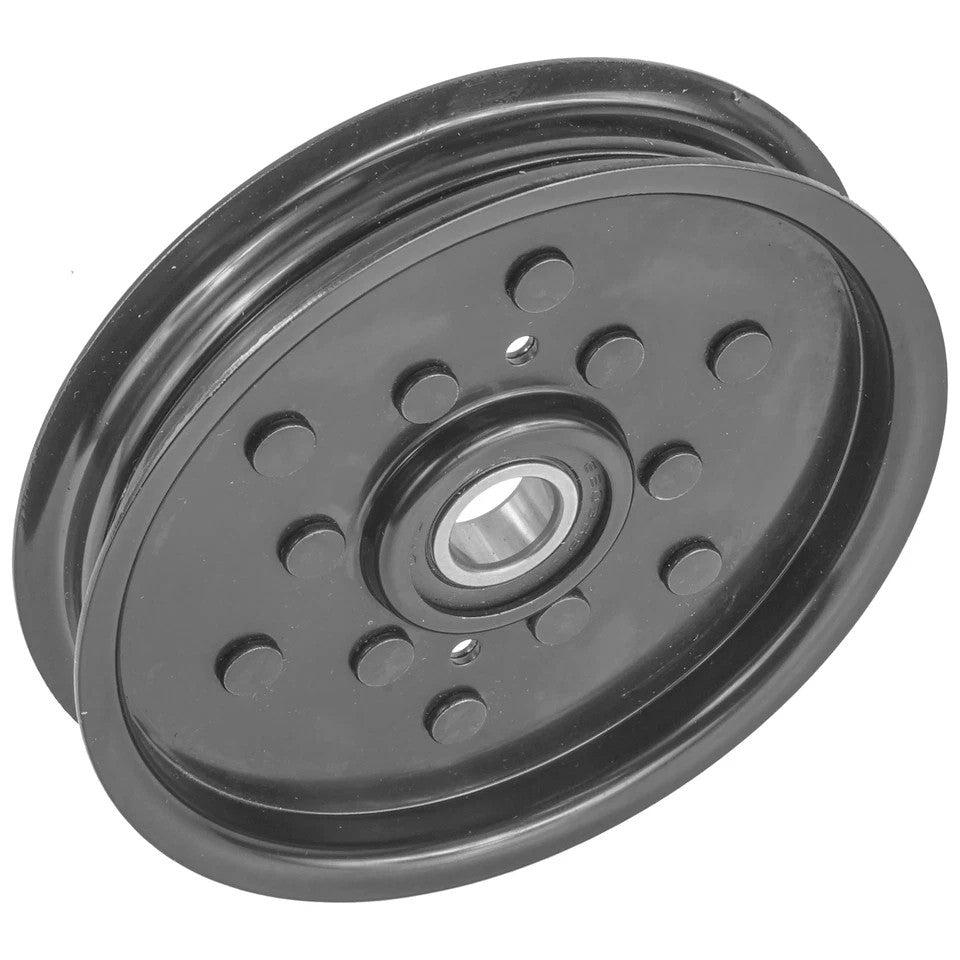 Caltric Flat Idler Pulley For John Deere Tractor Mower AUC16698