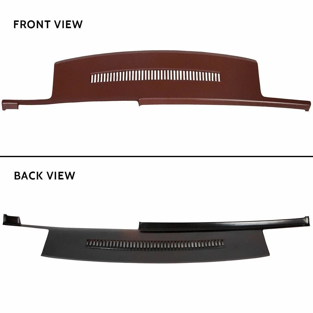 Molded Dash Cover Overlay For 88-94 Chevy GMC Sierra Silverado C1500 in GARNET