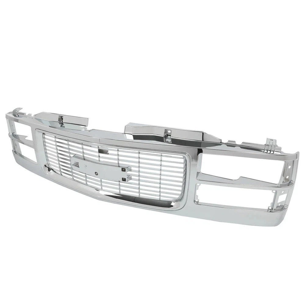 HECASA Chrome Grille Assembly For GMC C K 1500 2500 3500 1994-2000 94-99 Yukon