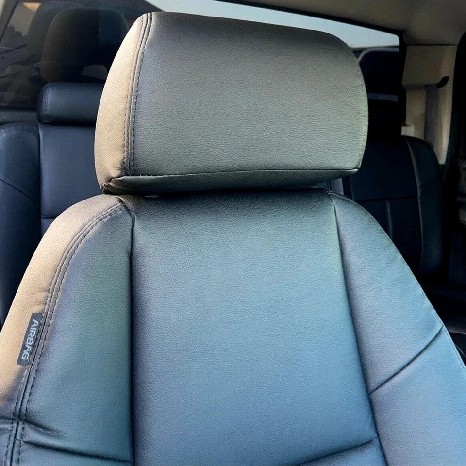 Fits Chevy Silverado GMC Sierra Crew Cab 07-13 Replacement Full Set Seat Covers