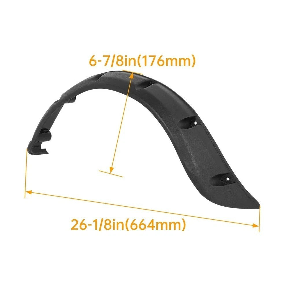 Golf Cart Set of 4 Fender Flares Front & Rear For Club Car Precedent Elec & Gas