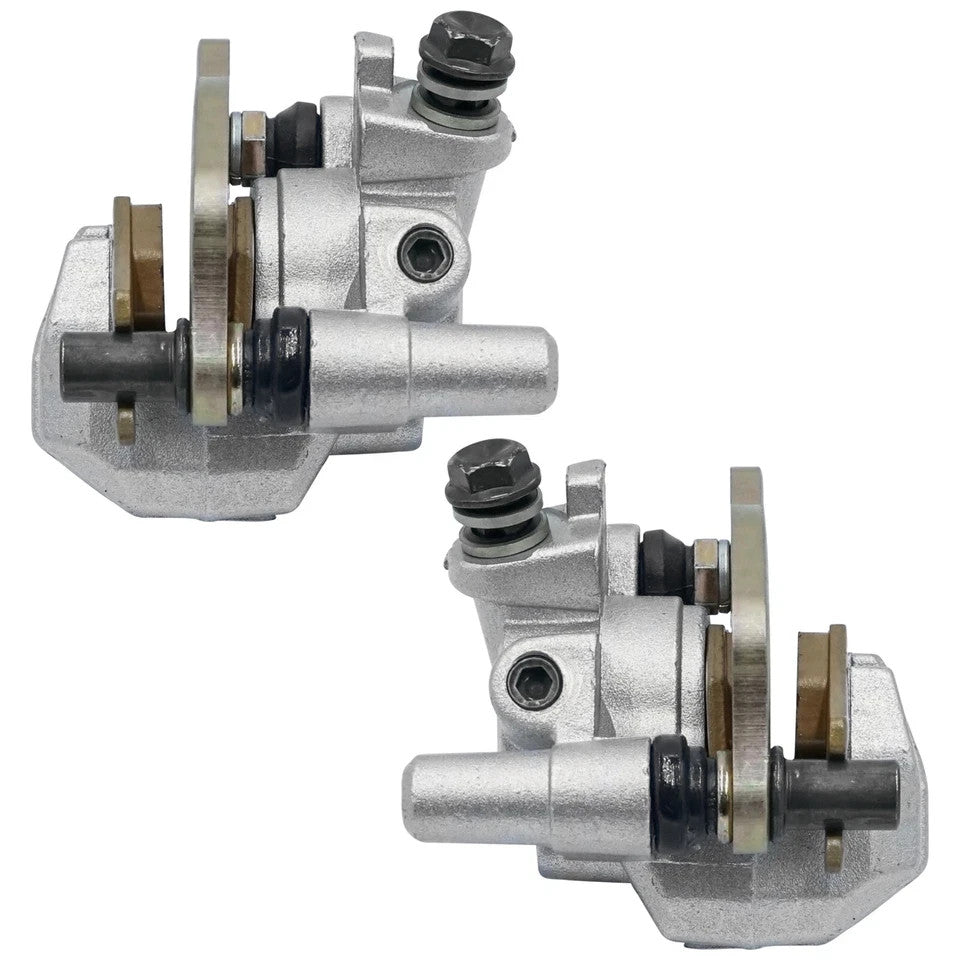 For Kawasaki Bayou 300 KLF300C 4X4 1989-05 Front LH and RH Brake Caliper W/Pads