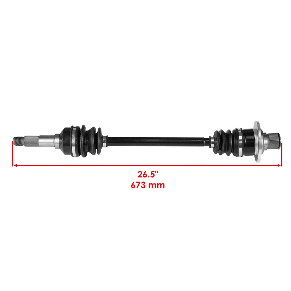 for Yamaha Rhino 700 YXR700F 4WD 2008-2013 Front and Rear RH / LH CV Joint Axles
