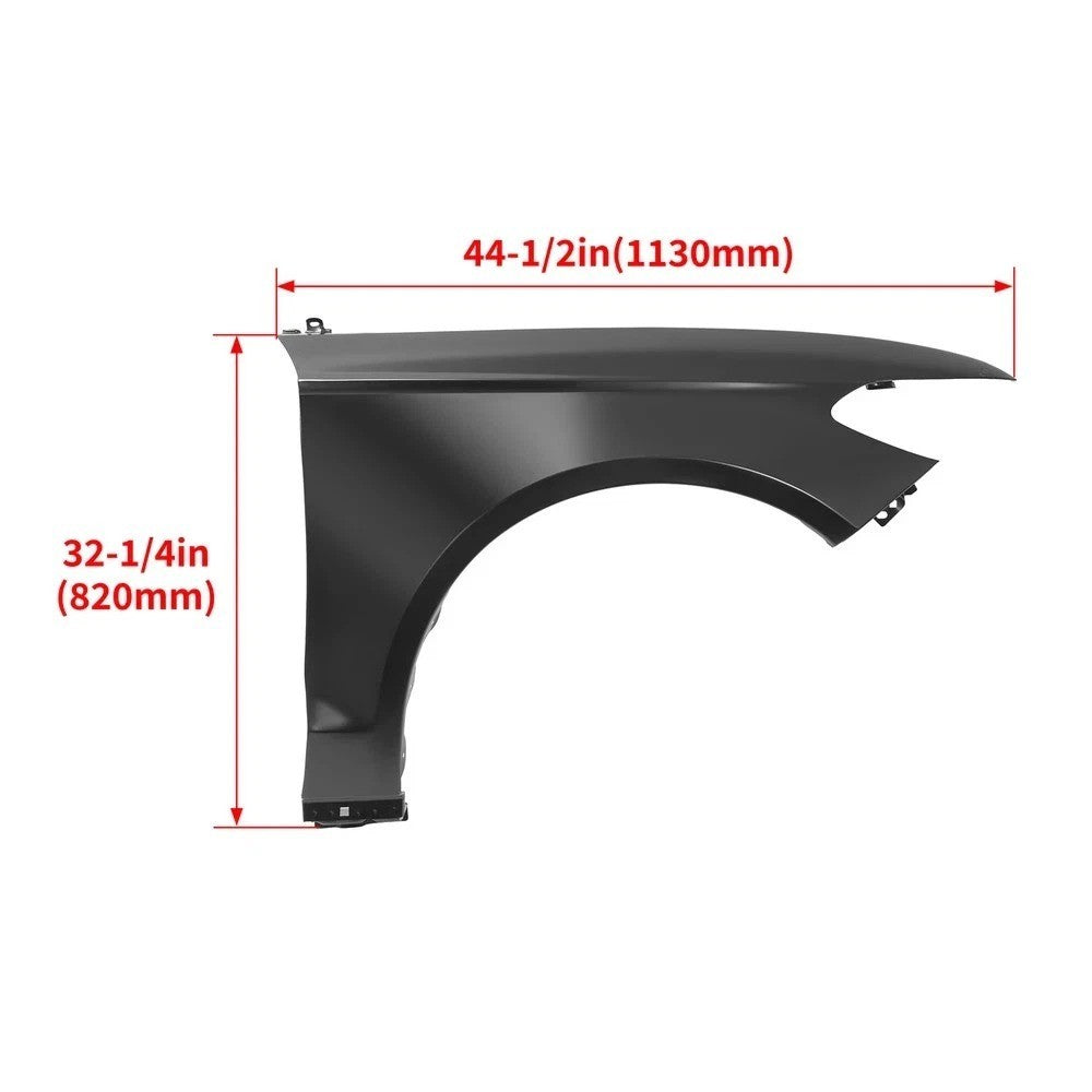 Fender For Ford Fusion 17-20 HS7Z16005A Front Right Side Electrophoresis Steel