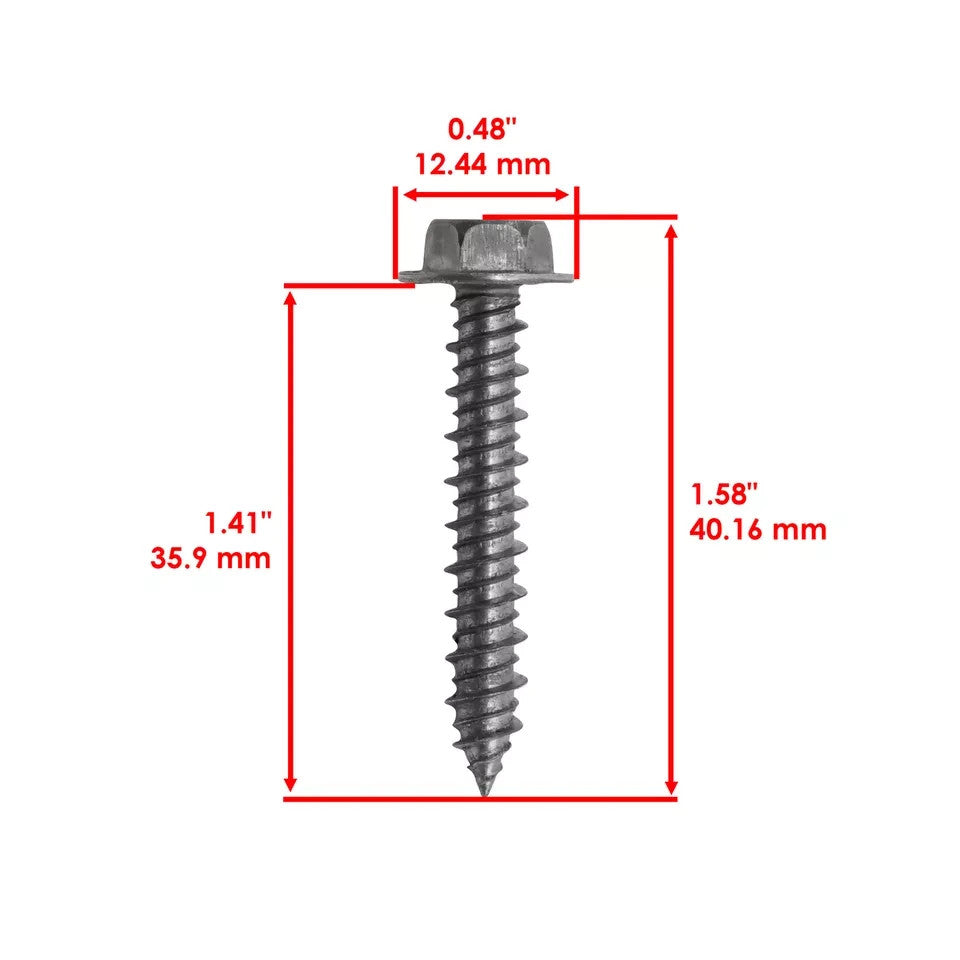 Clutch Cover Screw Bolts for Polaris RZR Ranger 500 570 900 1000 M6 x 35 Qty 8
