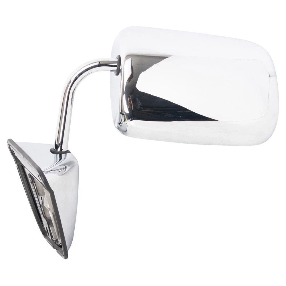 Chrome Folding Manual Mirror LH Left Driver Side for Dodge Pickup Ramcharger