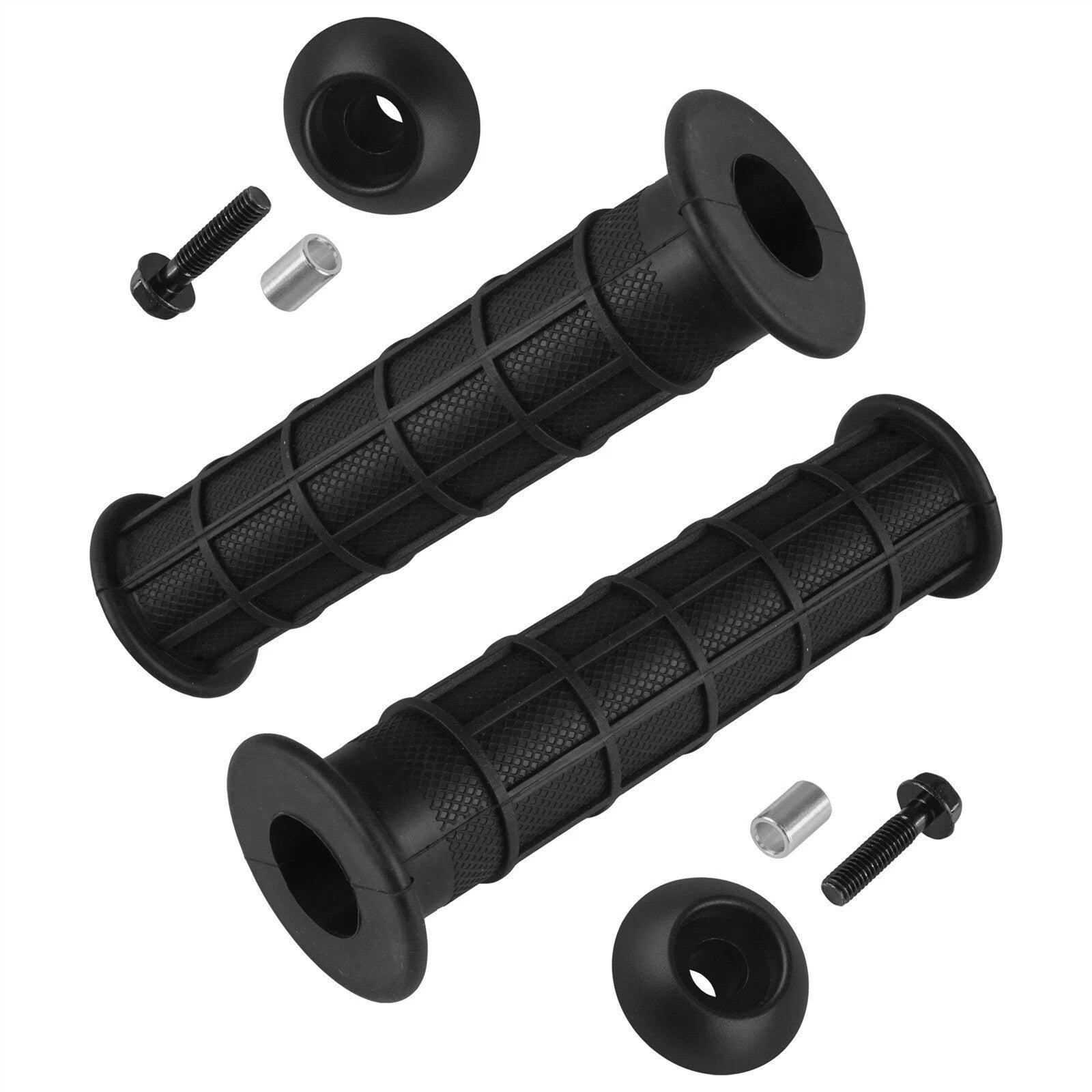 2x Handle Bar Grip And Guard For Honda 53167-958-680 53165-958-010