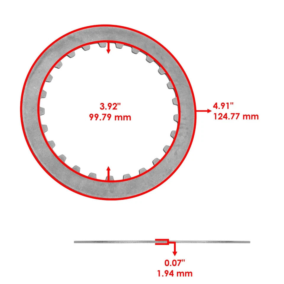 Clutch Friction Plates Gasket Springs Kit for Suzuki GSXR750 GSX-R750 2000-2003