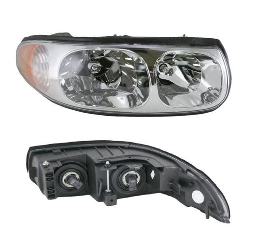 Right Headlight Assembly Fits 2000-2005 Buick LeSabre