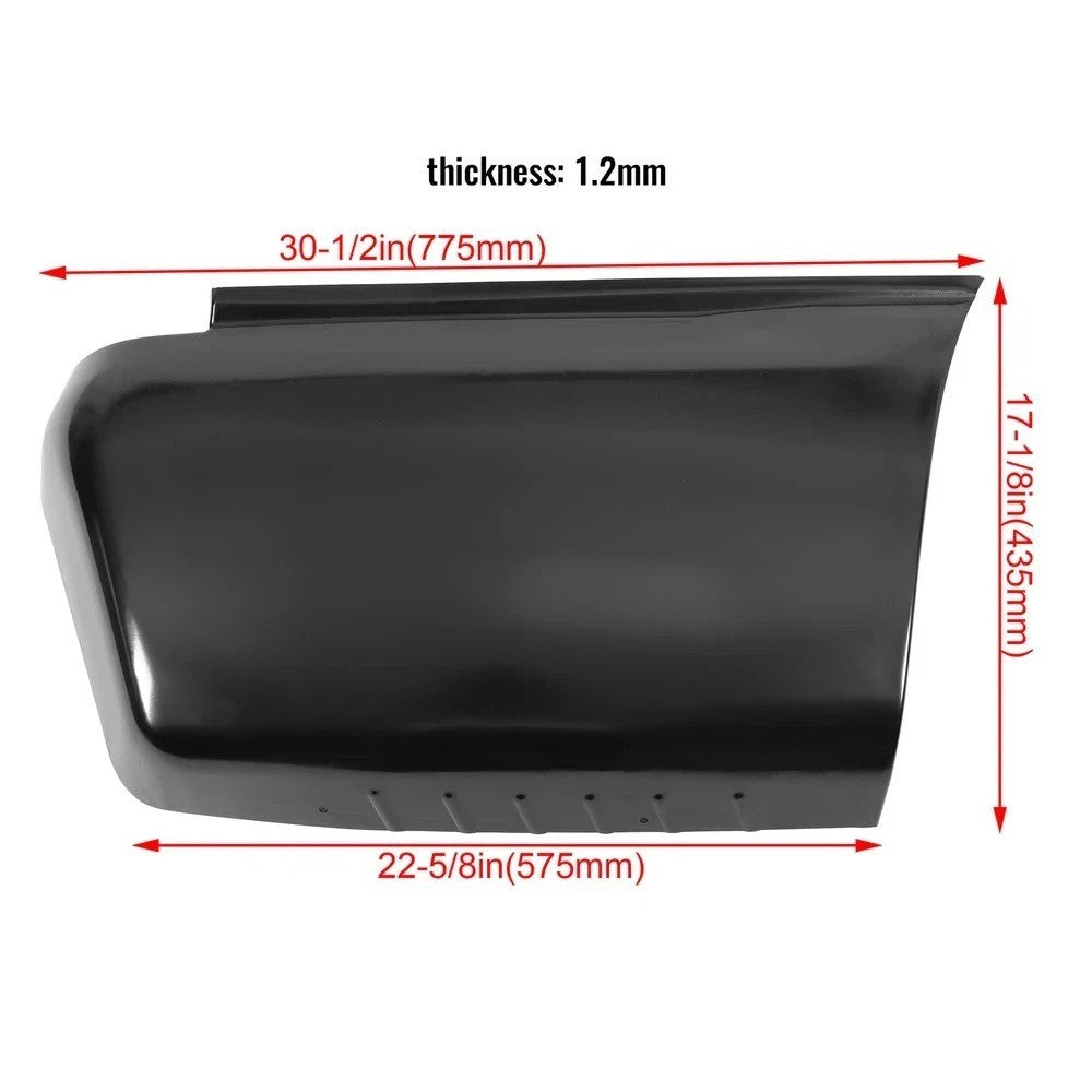For 2000-2006 Chevy Suburban Yukon XL Rear Steel Quarter Panel Patch Passenger