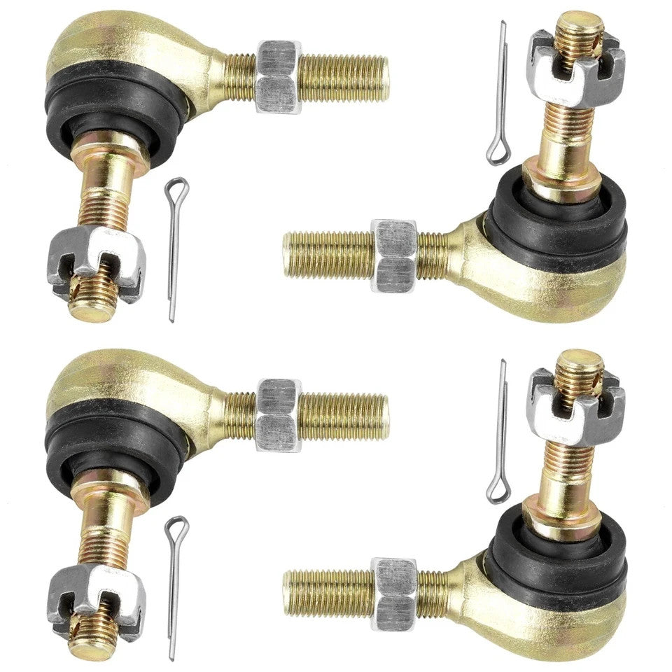2 Pairs Inner Outer Tie Rod End Kit for Polaris Predator 500 2003 2004 2005 2006