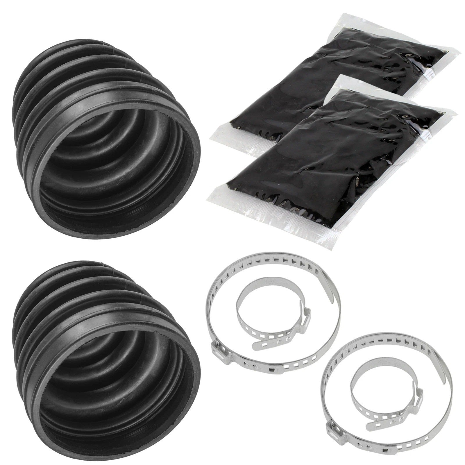Rear Axle Inner And Outer CV Boot Kits for Polaris Sportsman 400 4X4 2001-2005