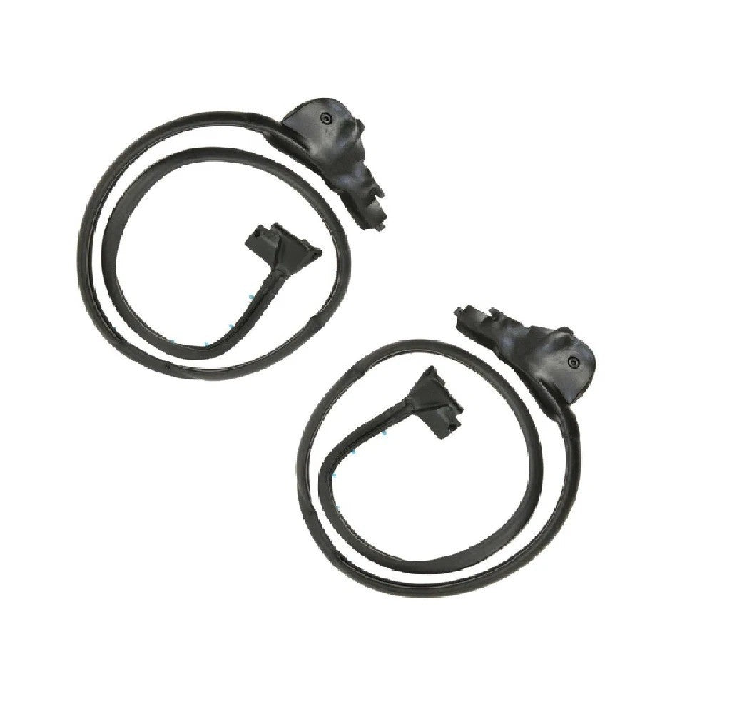 Door Seal Rubber Weatherstrip Pair for 84-89 Chevy Corvette