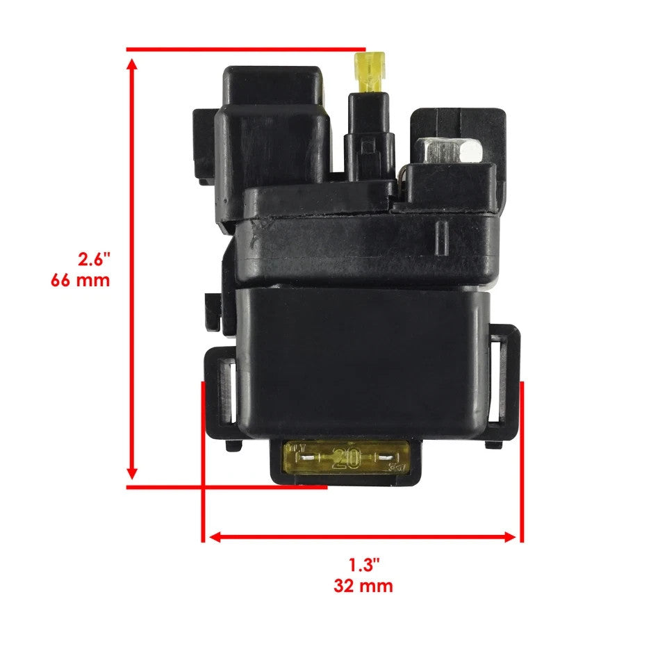 Starter & Relay Solenoid for Suzuki LT-Z400 LT-Z400F Quadsport Z400 2003-2008