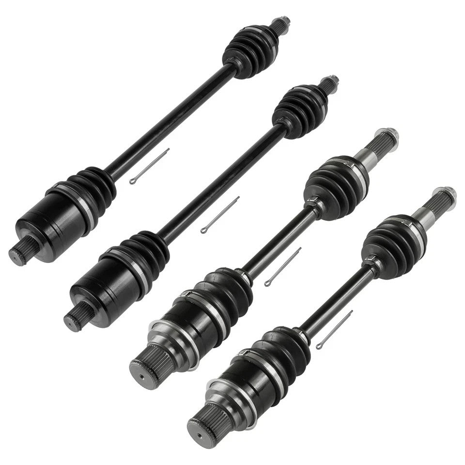 Front & Rear Complete Axle For Yamaha Kodiak 400 YFM400FA 2005-06 Left & Right