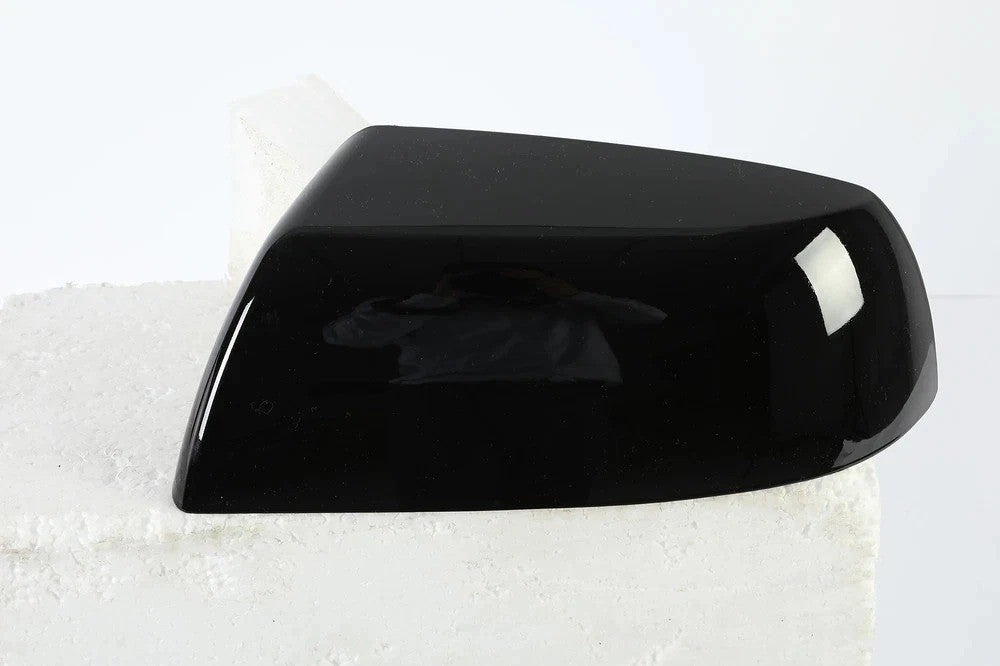 Gloss Black Side Mirror Cover Cap Replacement For Toyota Tundra Sequoia 07-19 08