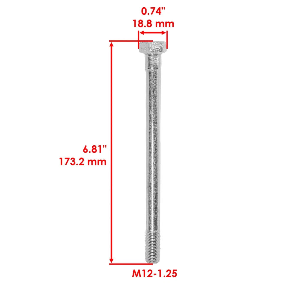 Caltric Primary Clutch Bolt For kawasaki Mule SX 400 KAF400 2016-2021 92150-1008