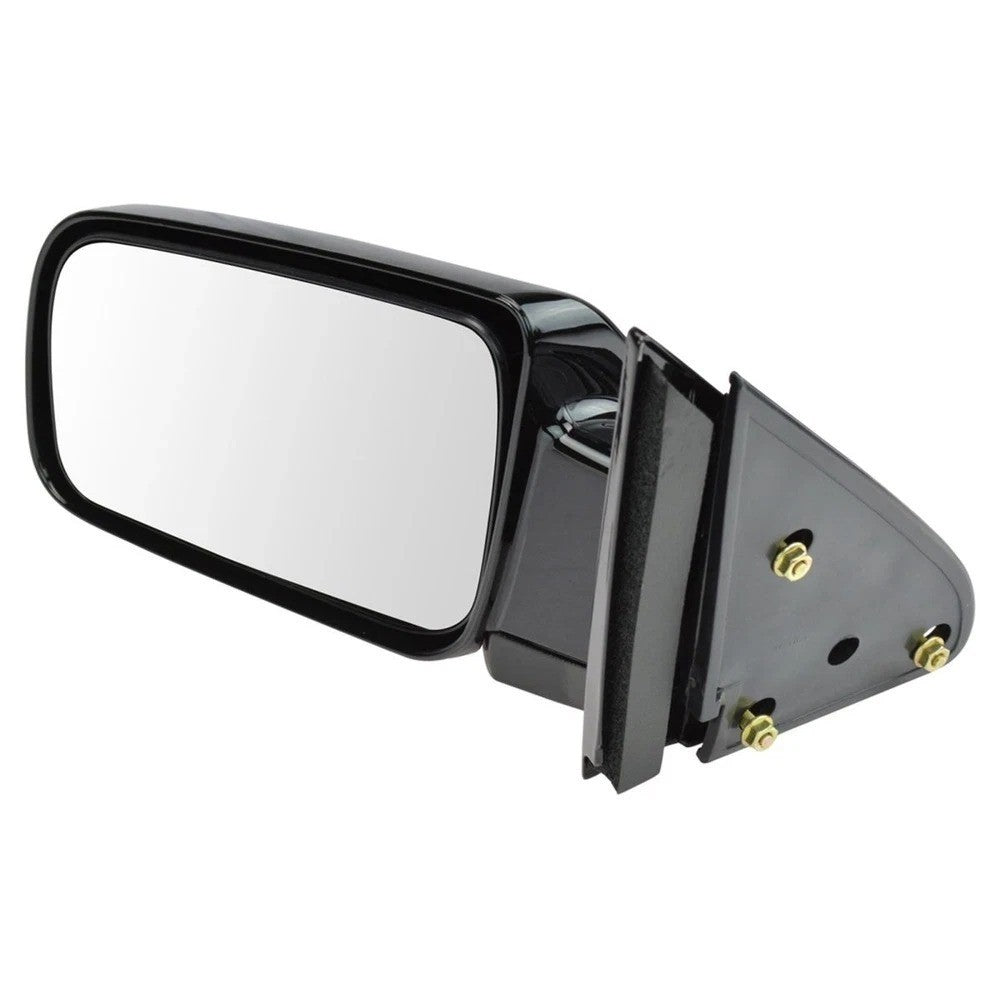 Manual Black Side Mirrors Left LH & Right RH Pair Set of 2 for Pickup Truck