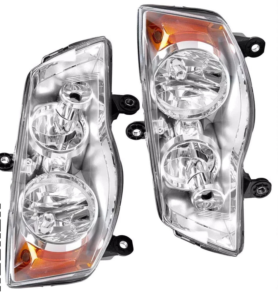 Pair For 2011-2018 Dodge Grand Caravan 2008-2016 Chrysler Town&Country Headlight