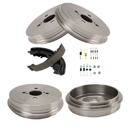 Rear Brake Drums Shoes & Hardware Kit for Scion xA xB New