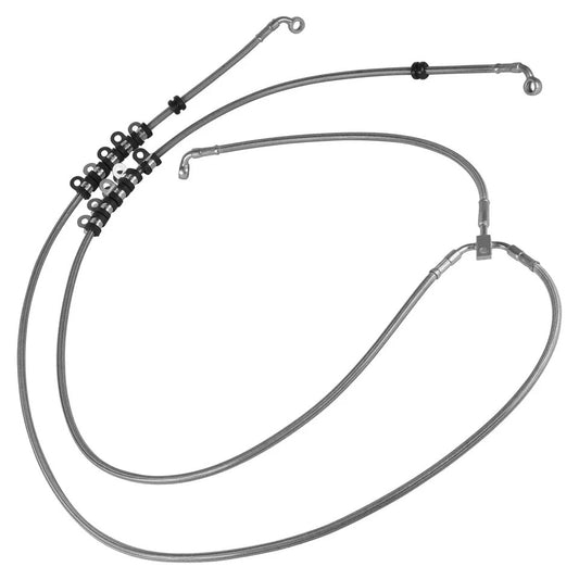 Caltric 705601495 Front Flexible Brake  Hose For Can-Am Maverick X3