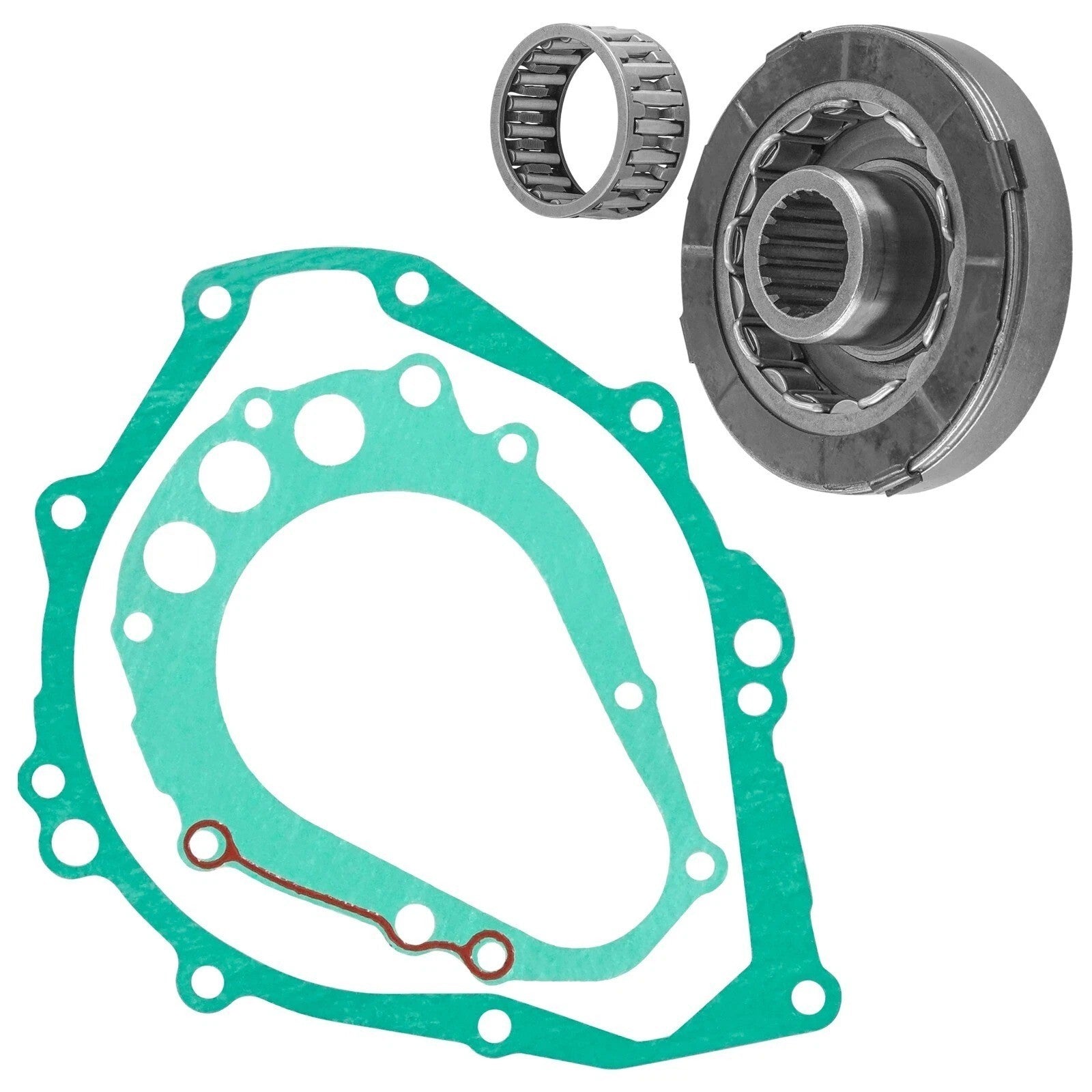 Starter Clutch One Way Bearing & Gasket for Suzuki GSX-1300R Hayabusa 1999-2004