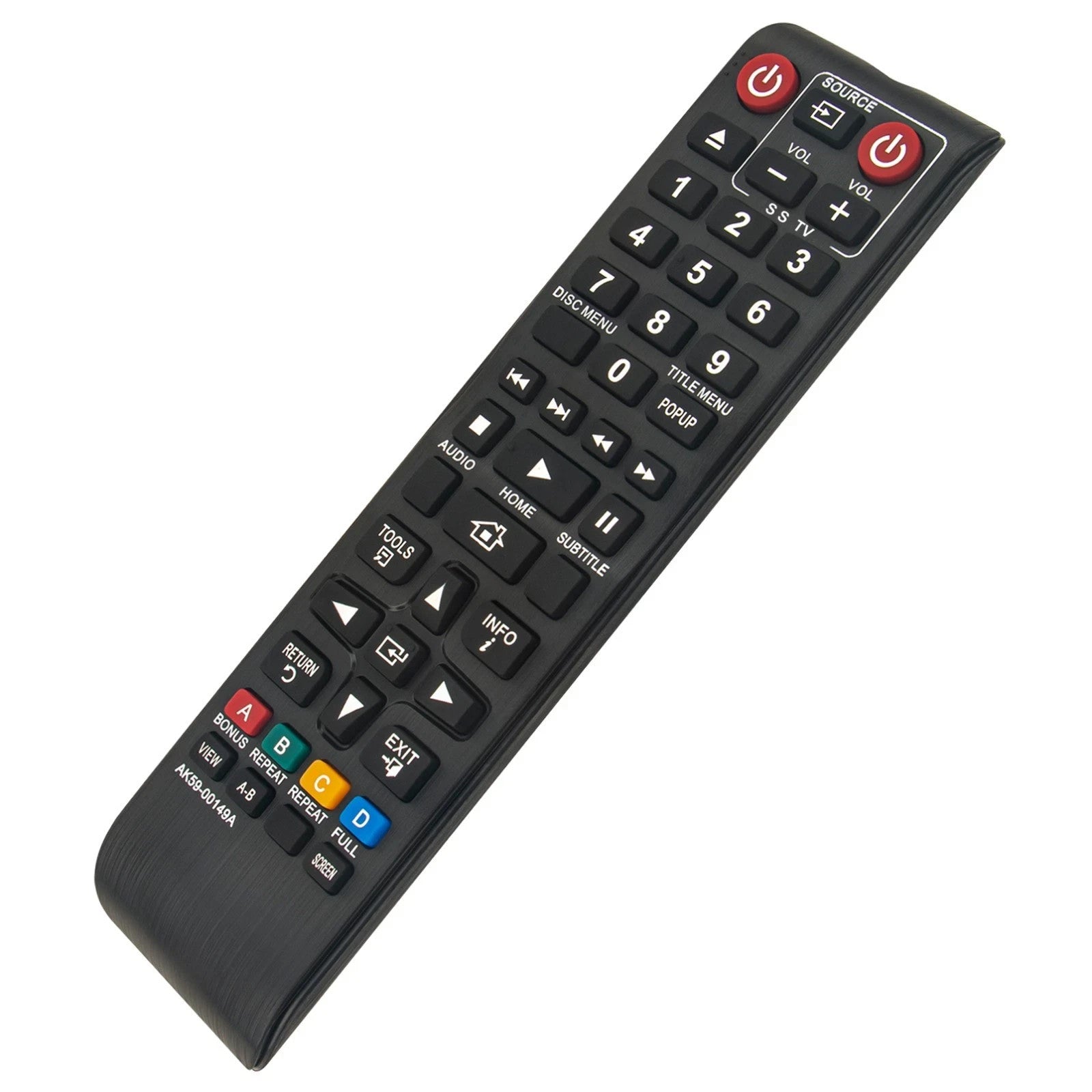 AK59-00149A Replace Remote for Samsung Blu-Ray Player BD-JM51 BD-J5100 BD-F5100