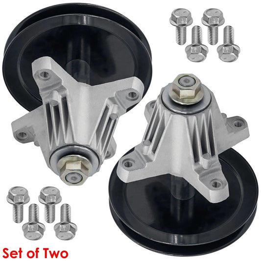 2x Spindle Assembly fits MTD Troy-Bilt 918-06989 91806989 618-06989 61806989