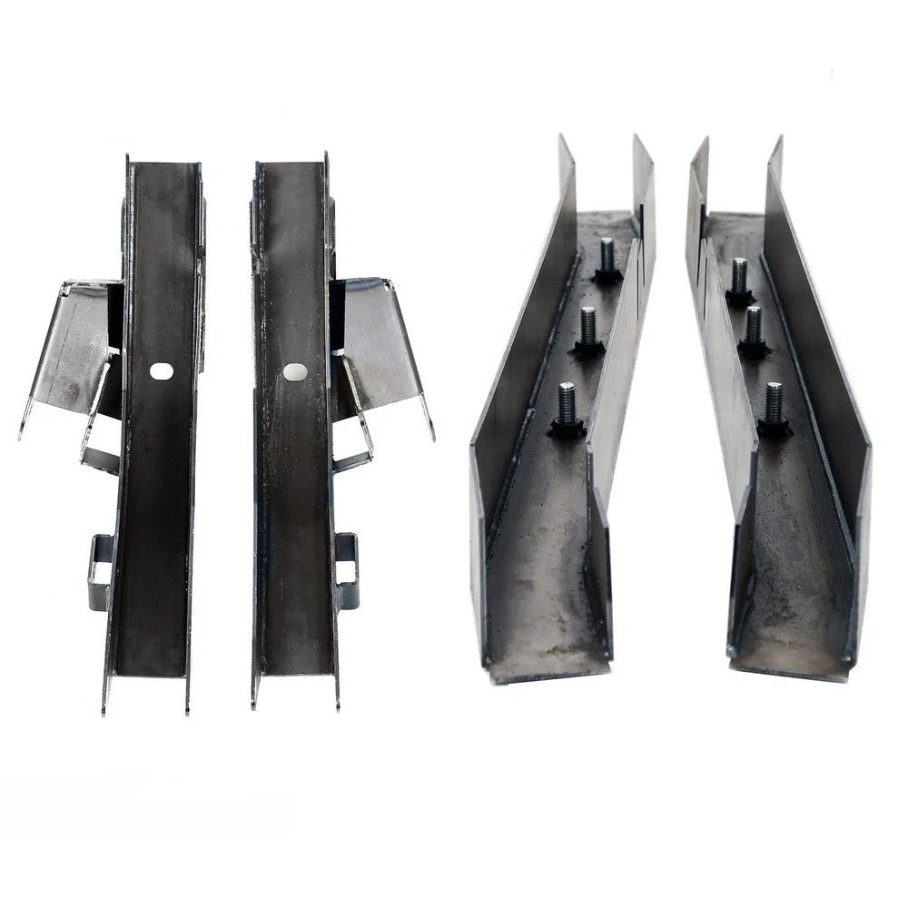 Rear Trail Arm & Center Skid Plate Frame Rust Repair For 97-02 Jeep Wrangler TJ